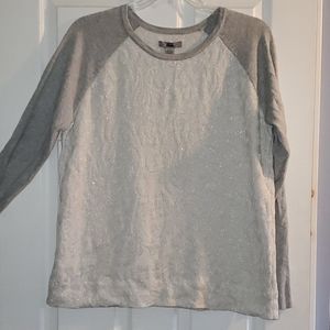 Bass Sparkle Raglan Top, XXL